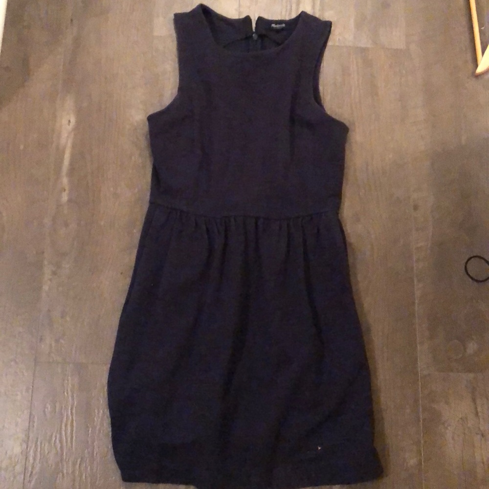 Madewell cotton Navy dress